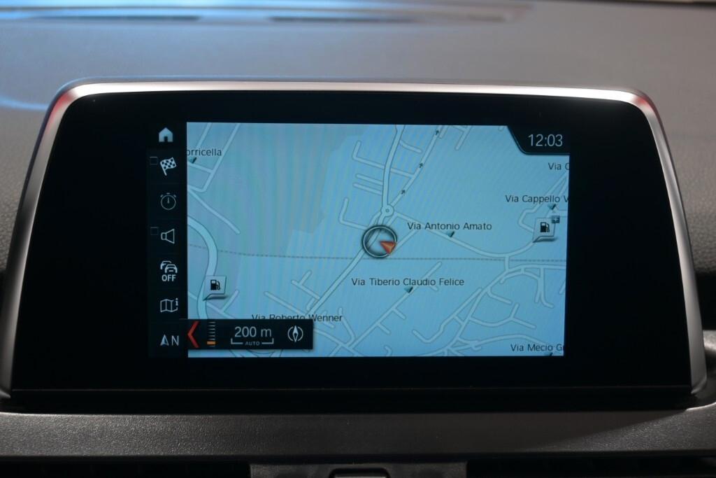 BMW 216D GRAN TOURER 116CV 6M. BUSINESS ADVANTAGE ( FARI LED - PELLE - TETTO PANORAMICO APR. - CRUISE - NAVI - PARK ASSISTANT )