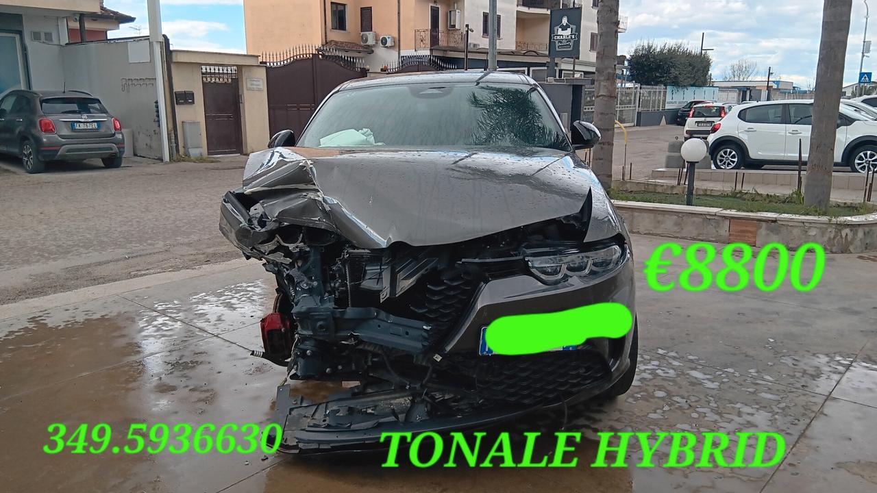 Alfa Romeo Tonale Speciale incidentata sinistrata mondialcars