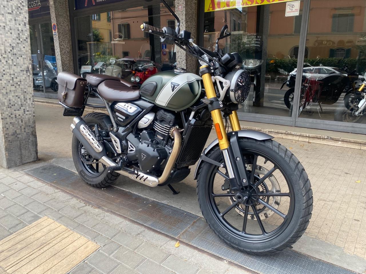 Triumph Scrambler 400 X anno 2024 km 3000 Come Nuova!