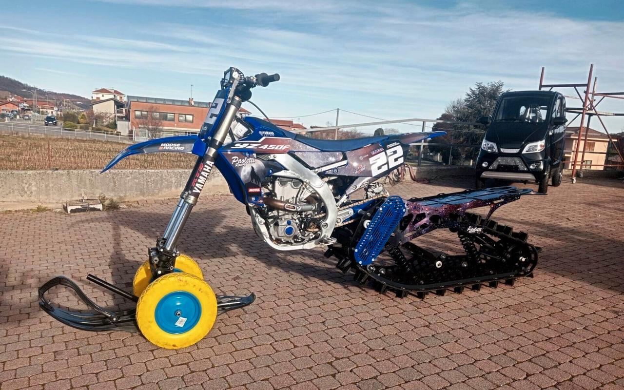 Yamaha yzf 450 kit cingoli snowbike da 127