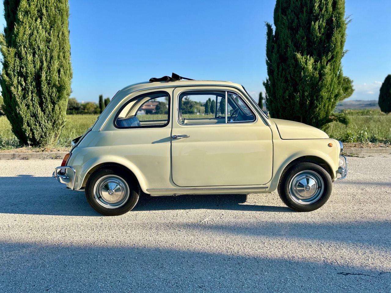 Fiat 500 110 F BERLINA mod. L - RESTAURO COMPLETO Motore 650 Cambio Sincronizzato