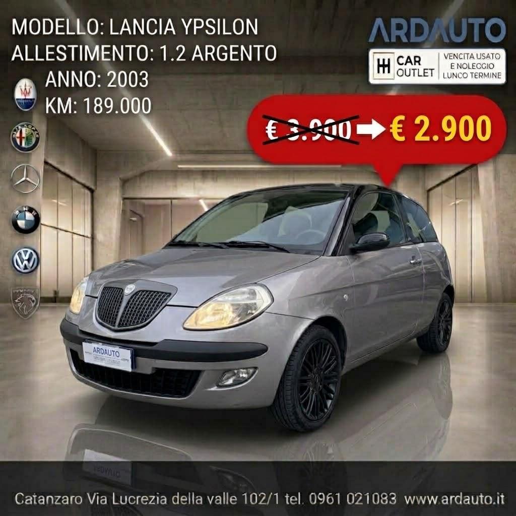 Lancia Ypsilon 1.2 Argento 80 cv