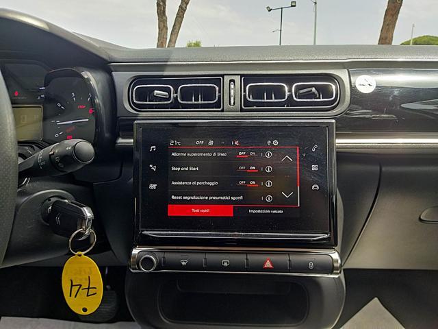 CITROEN C3 1.2ccPURETECH 110cv FEELPACK LANE ASSIST SENS PARK