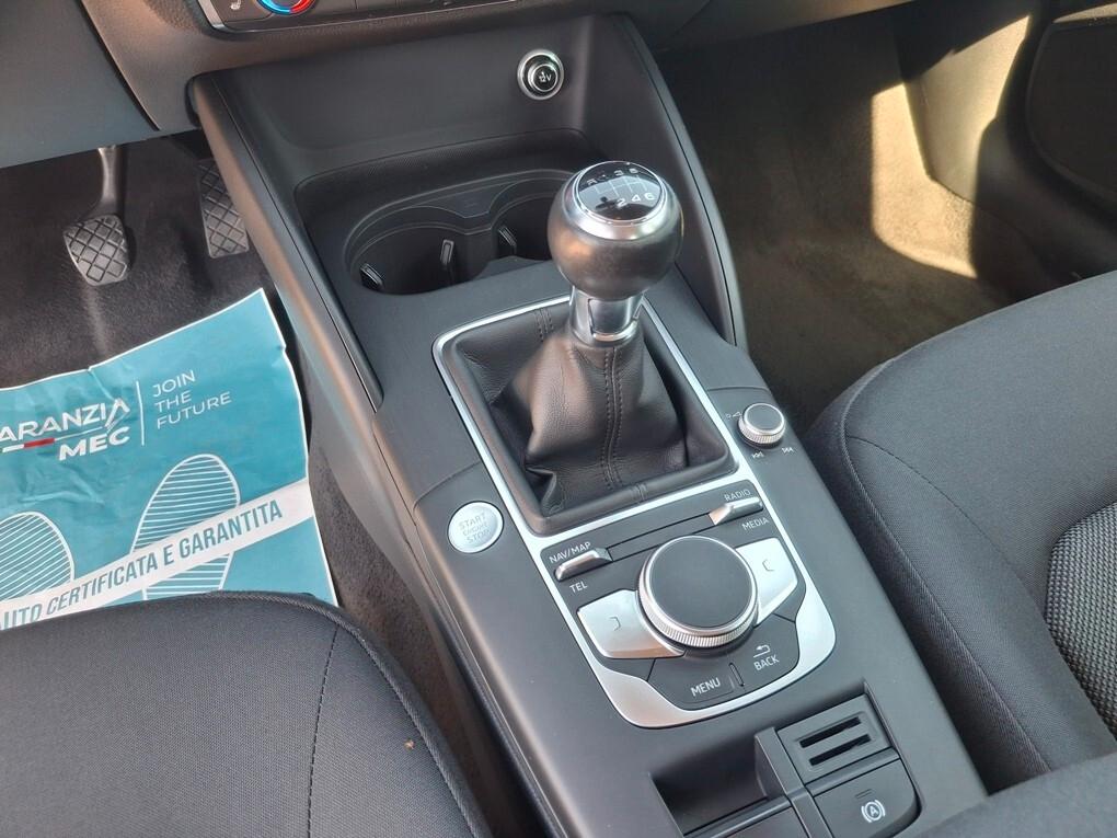 Audi A3 SportBack 1.6 TDI 116cv - 2018