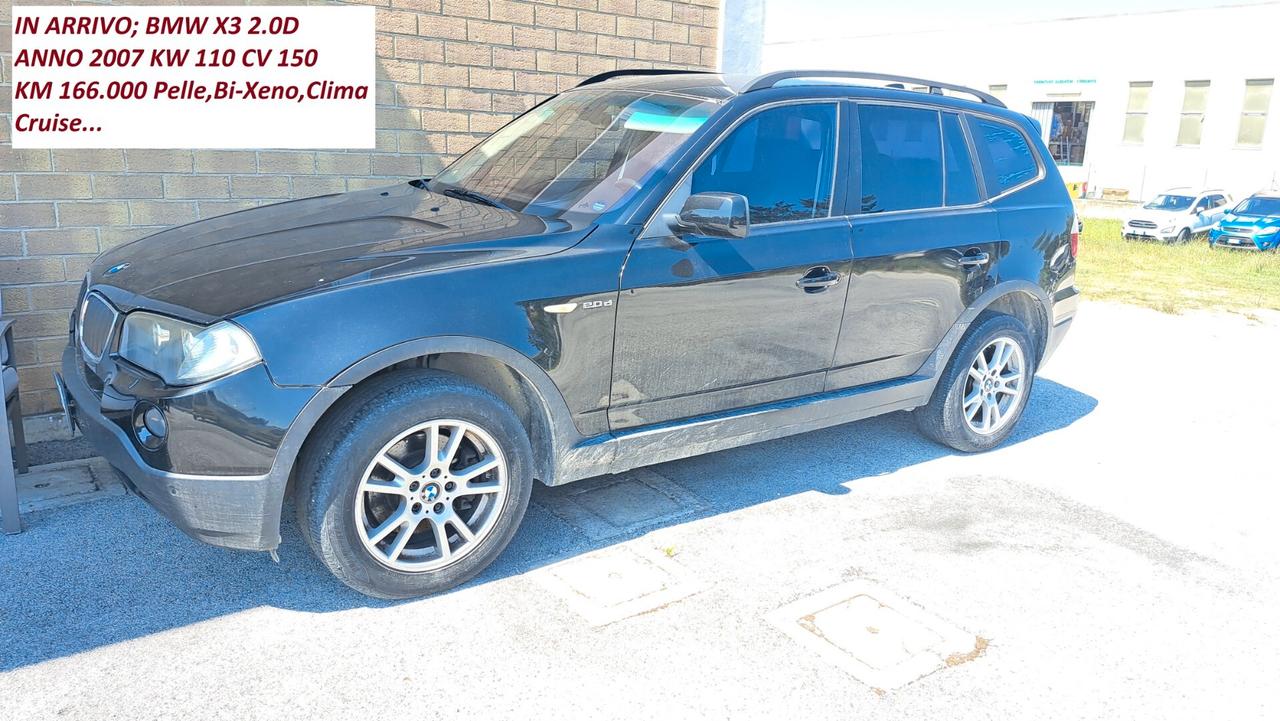 Bmw X3 2.0d Pelle,BiXeno,Cruise,Clima...