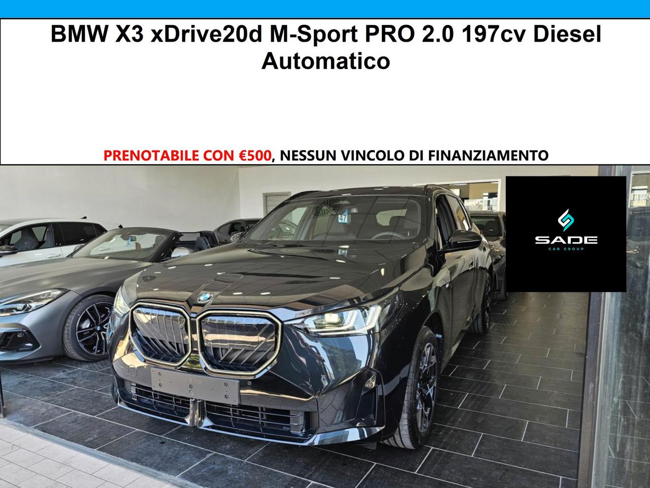 Bmw X3 xDrive20d 48V MSport Pro