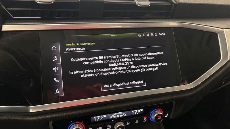 Audi Q3 Sportback 35 TDI quattro S tronic Business Plus GANCIO TRAINO