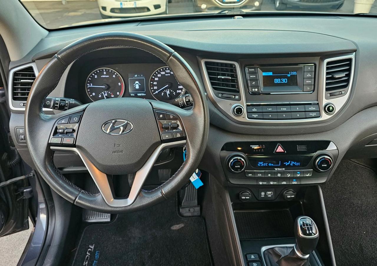 Hyundai Tucson 1.6D 115cv anno fine 2015