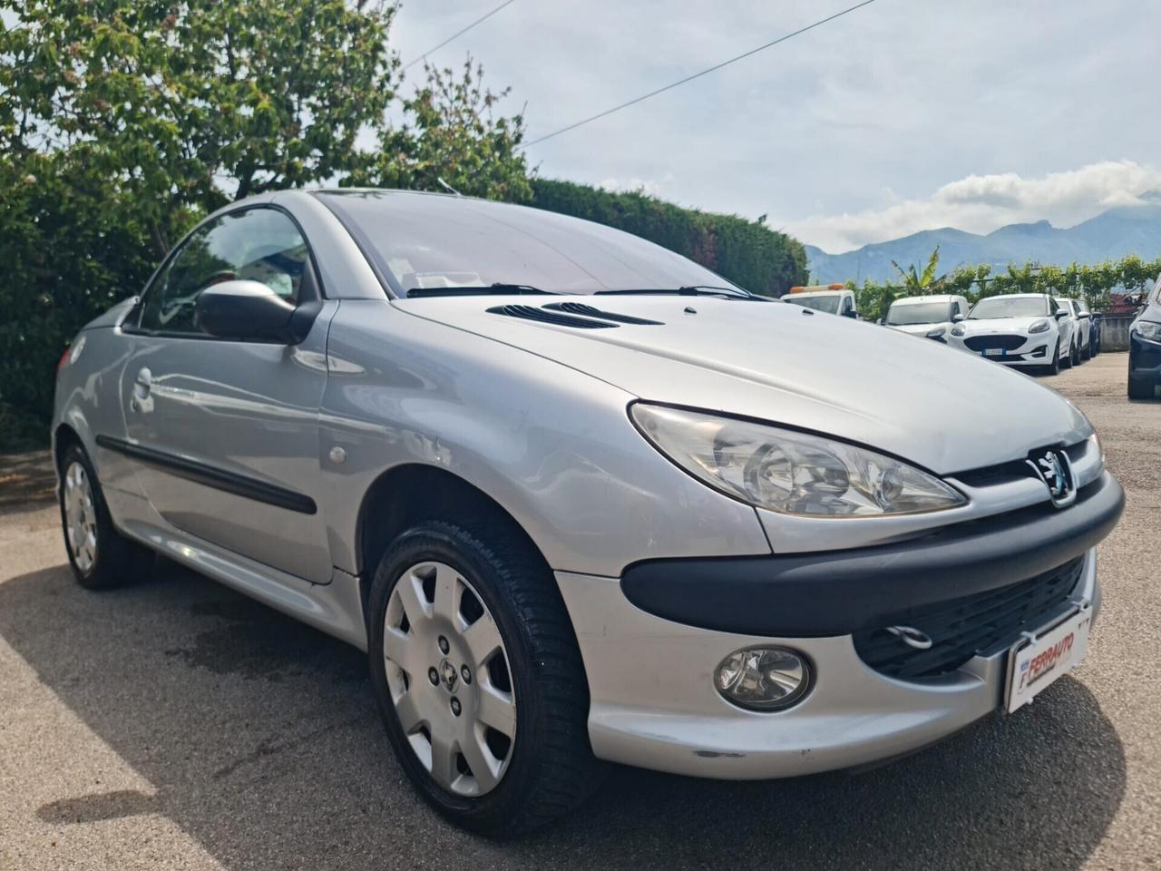 PEUGEOT 206 COUPE' CABRIOLET 1.6BENZINA 110CV PLUS