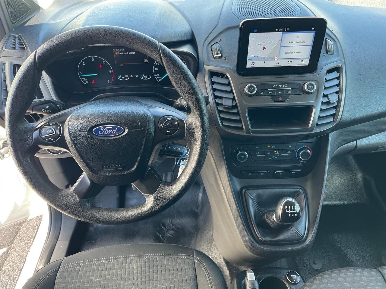 Ford Transit Connect L2 PASSO LUNGO 3 POSTI 1.5 TDCI 120CV E6D PRONTO