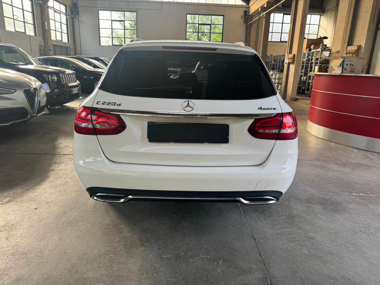 Mercedes-benz C 220 d S.W. 4Matic Auto GANCIO TETTO