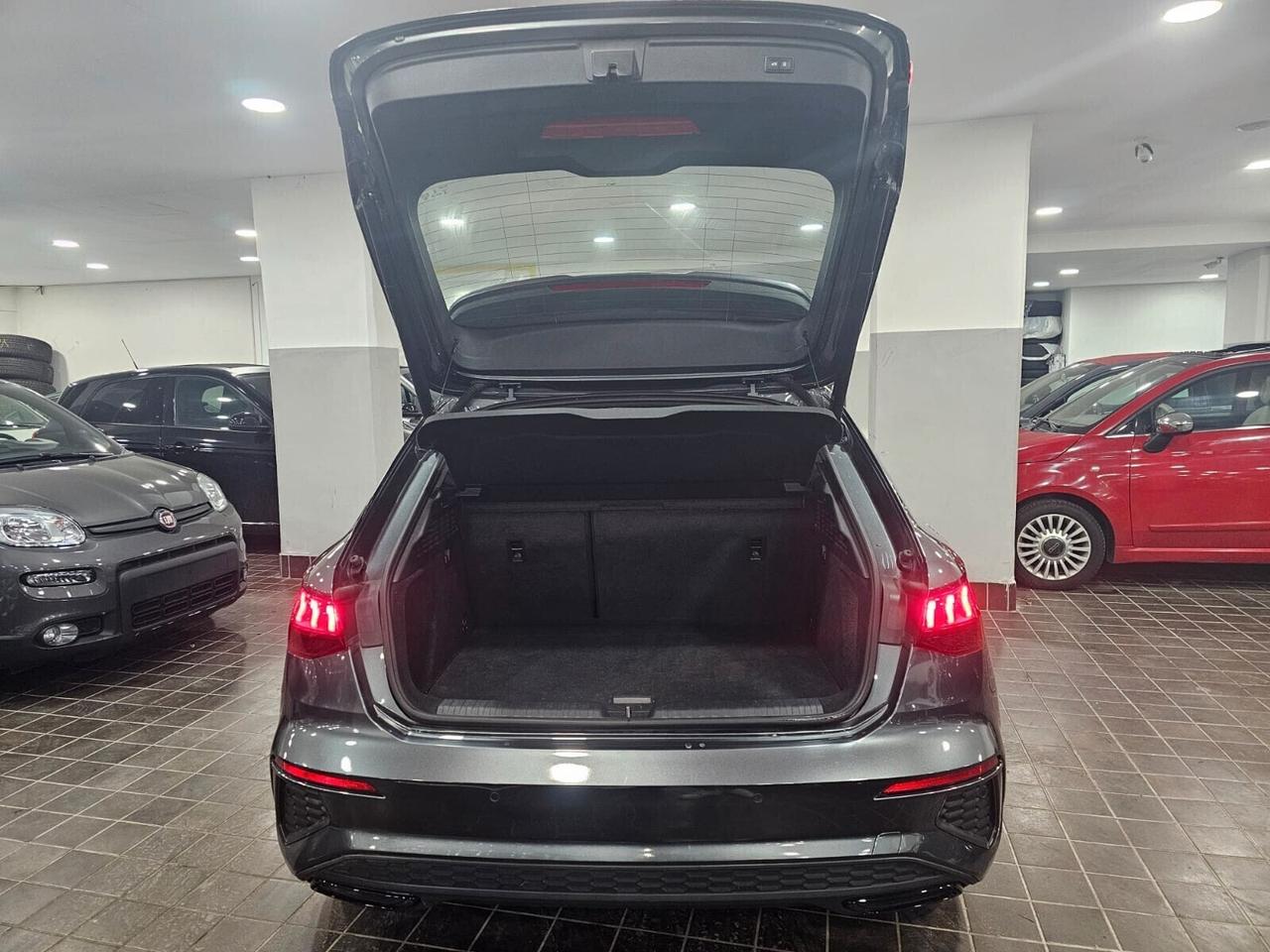 NUOVA AUDI A3 SPORTBACK S-LINE 35 TDI 150CV S-TRONIC IDENTITY BLACK