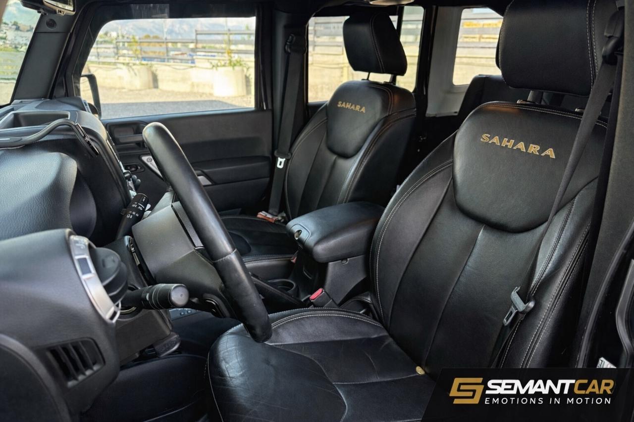 Jeep Wrangler Unlimited 2.8 CRD Sahara Unicoproprietario