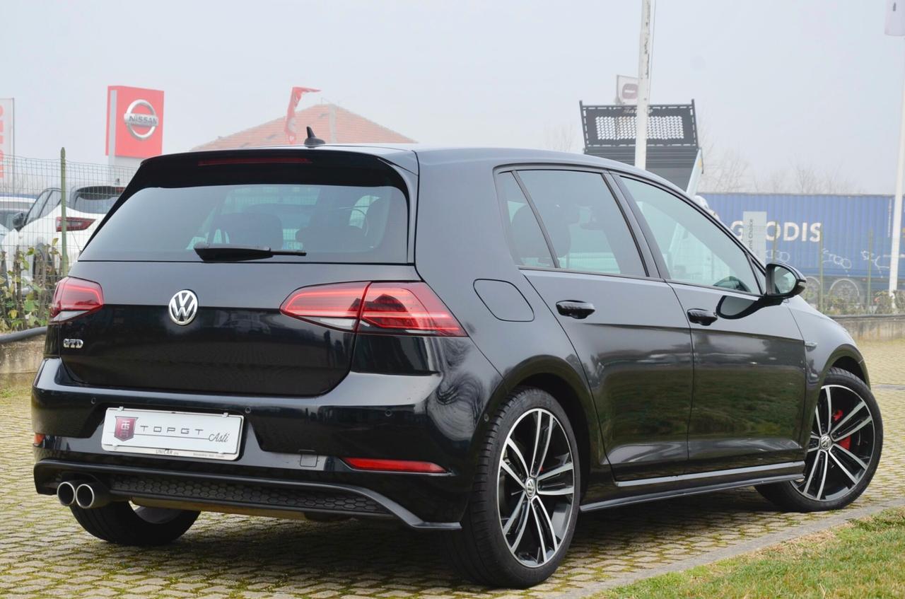 VOLKSWAGEN GOLF GTD 2.0 TDI 184cv DSG, UNICOPROPRIETARIO, EURO 6D, APPLE ANDROID, 18", PERMUTE
