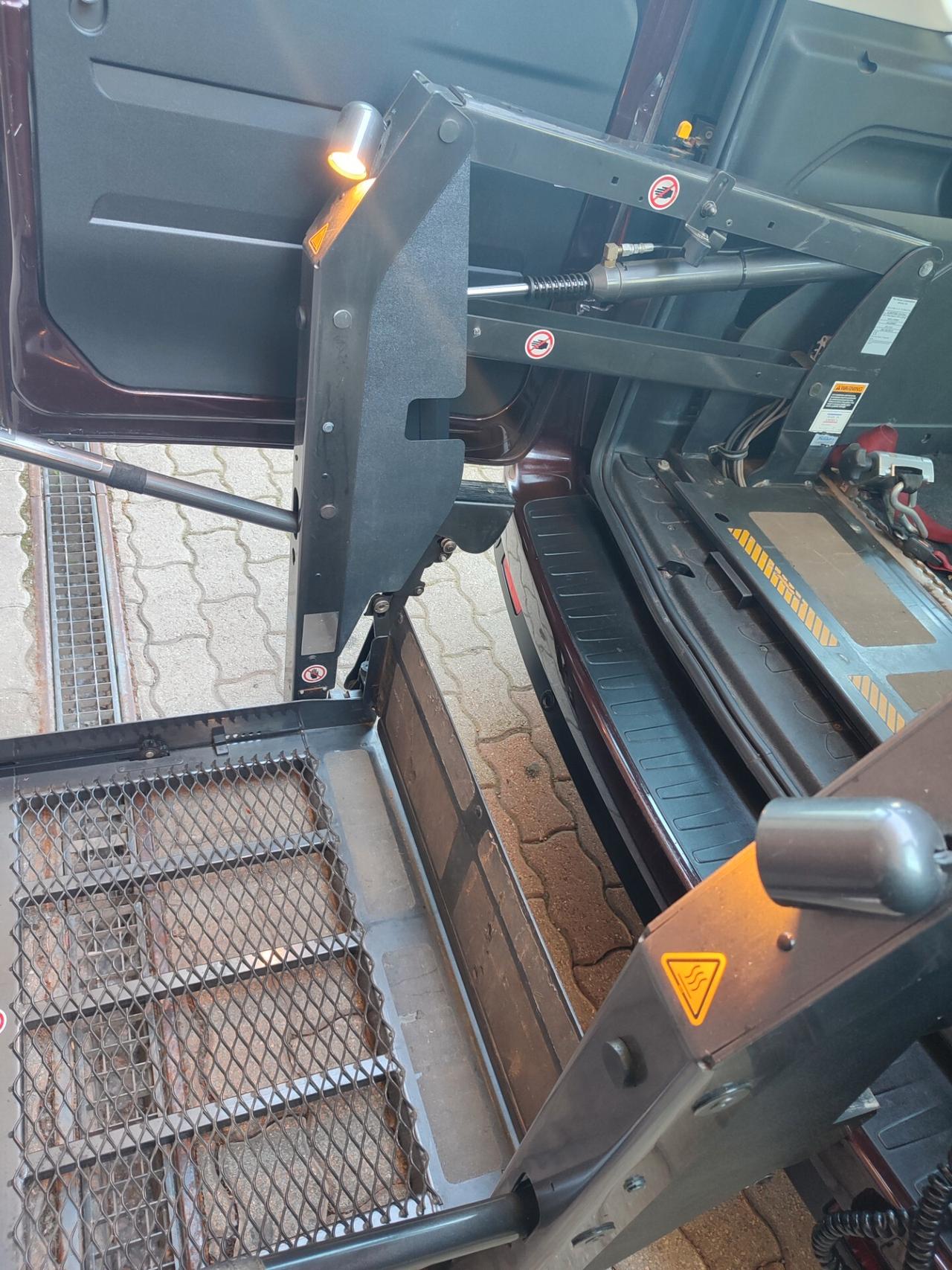 FIAT DOBLO 2012 BENZINA PEDANA DISABILI ELETTRICA TETTO ALTO