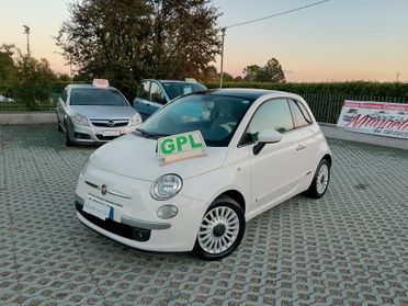 Fiat 500 1.2~GPL~NEOPAT~140.000~2012