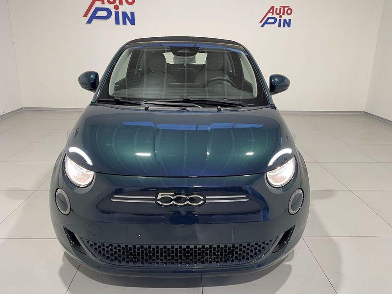 FIAT 500 Cabrio 42kWh Icône Ocean Green