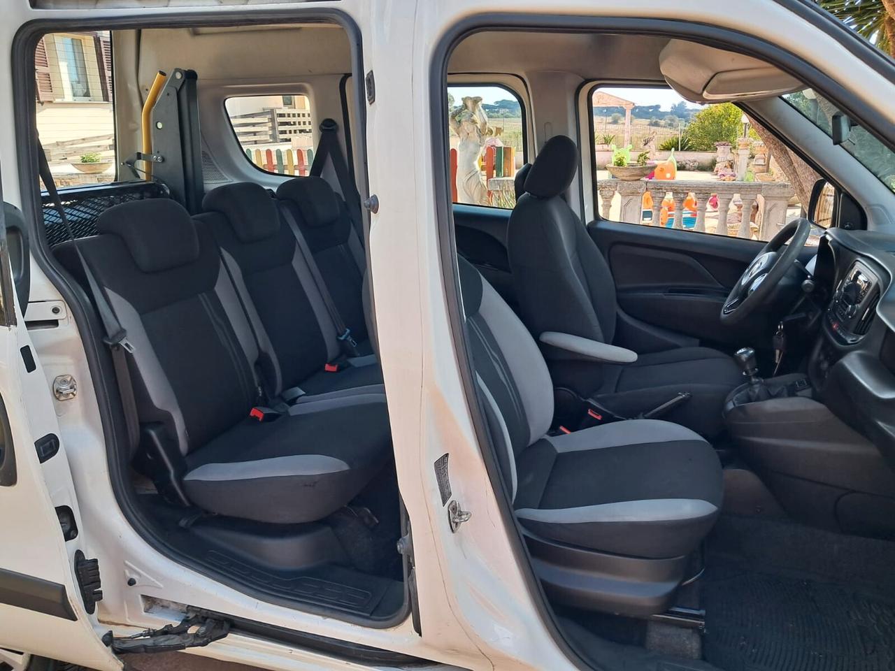 Fiat Doblo Doblò EURO6 TETTO ALTO TRASPORTO DISABILI PEDANA ELETTROIDRAULICA