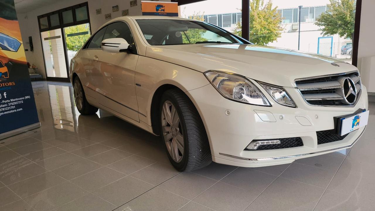IMPECCABILE-PERFETTA-Mercedes-benz E 250 CDI Coupé BlueEFFICIENCY Avantgarde