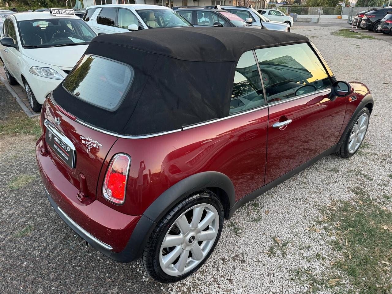 MINI - Cabrio - 1.6 16V One - NEOPATENTATI - FINANZIABILE - PERMUTE