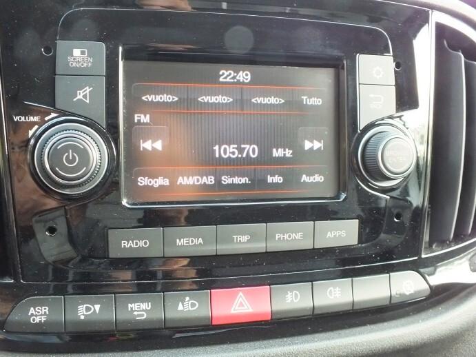 Fiat Doblò 1.3mjt 2 posti*BLUETOOTH*PORTATA 631 KG*