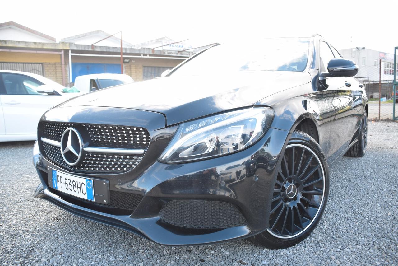 Mercedes-benz C 200 MERCEDES 200d SW Autom. GANCIO SENSORI NAV ANDROID CRUISE LED
