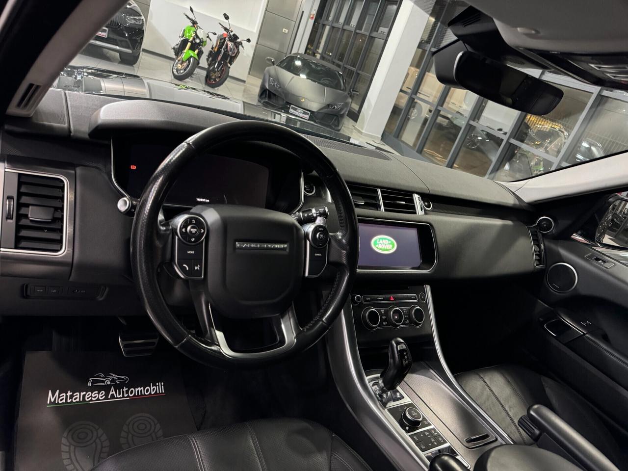 RangeRover Sport HSE SDV6 306cv Tetto Virtual CarPlay Meridian MOTORE NUOVO GARANZIA