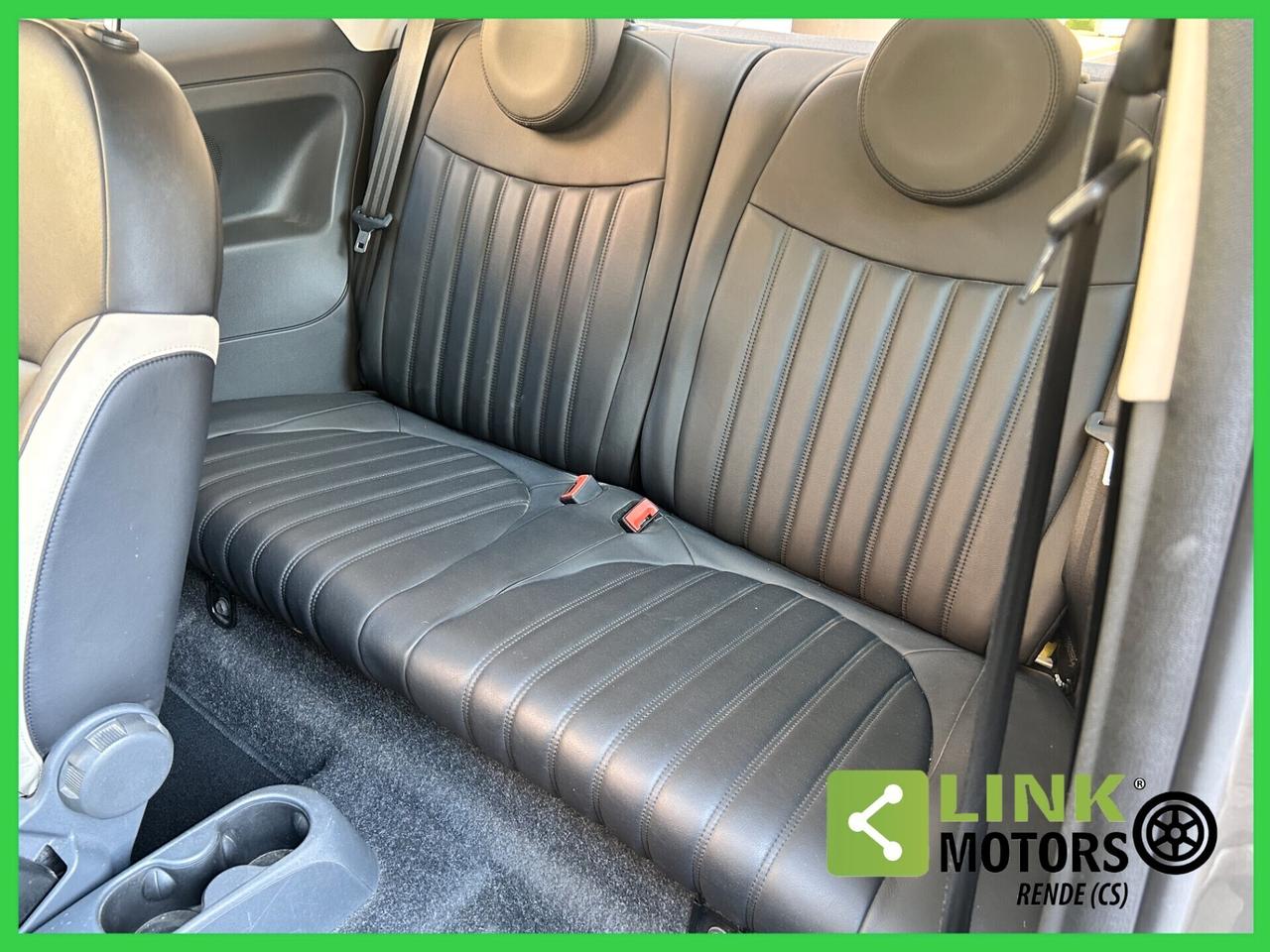 Fiat 500 1.2 Km 31.200 - Pelle Frau - 2016