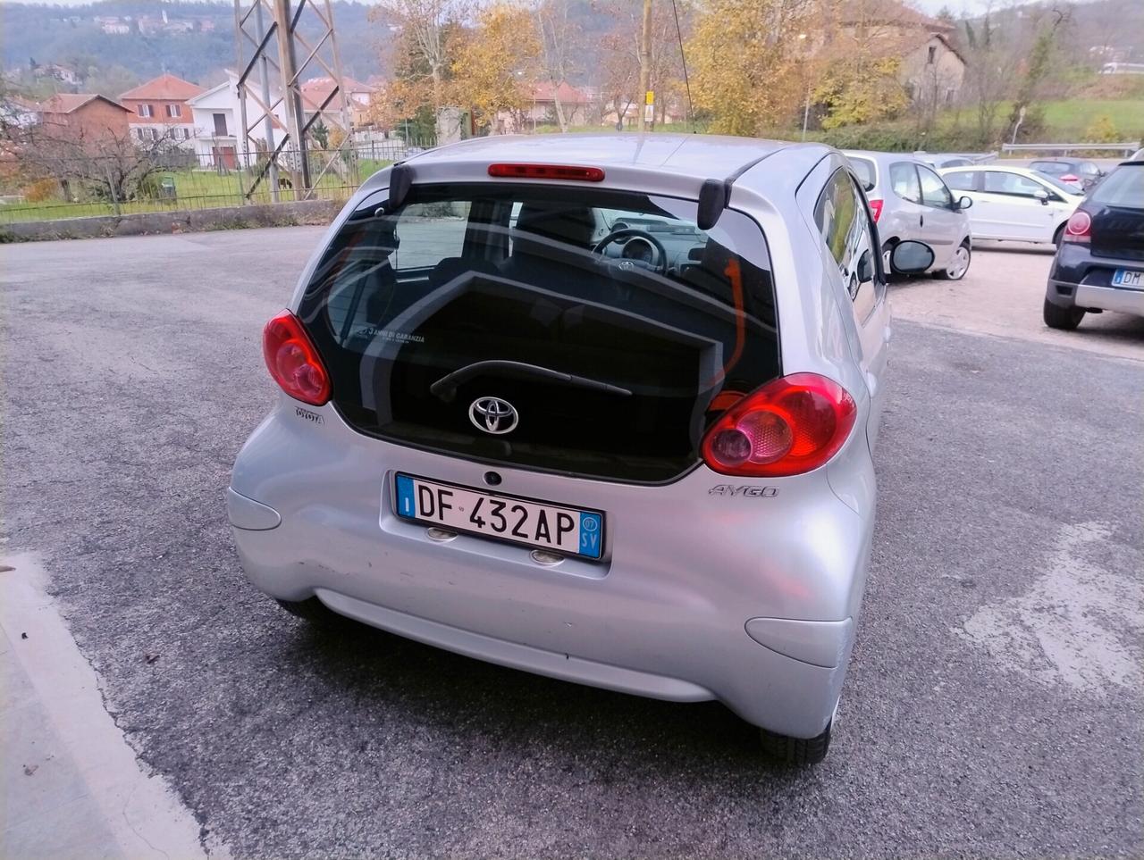 Toyota Aygo 1.0 benzina euro4 2007 170km