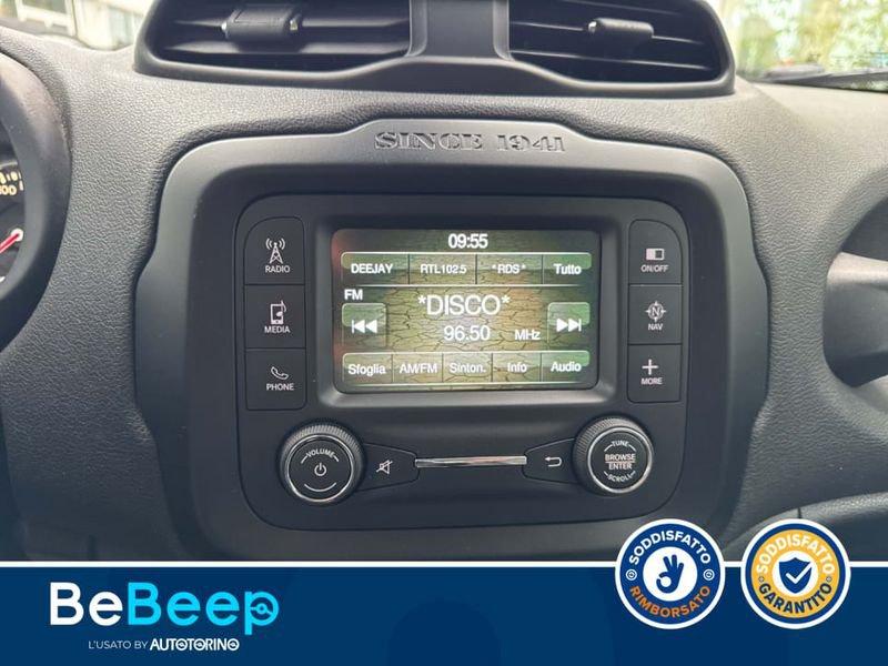 Jeep Renegade 1.6 MJT LONGITUDE FWD 120CV E6