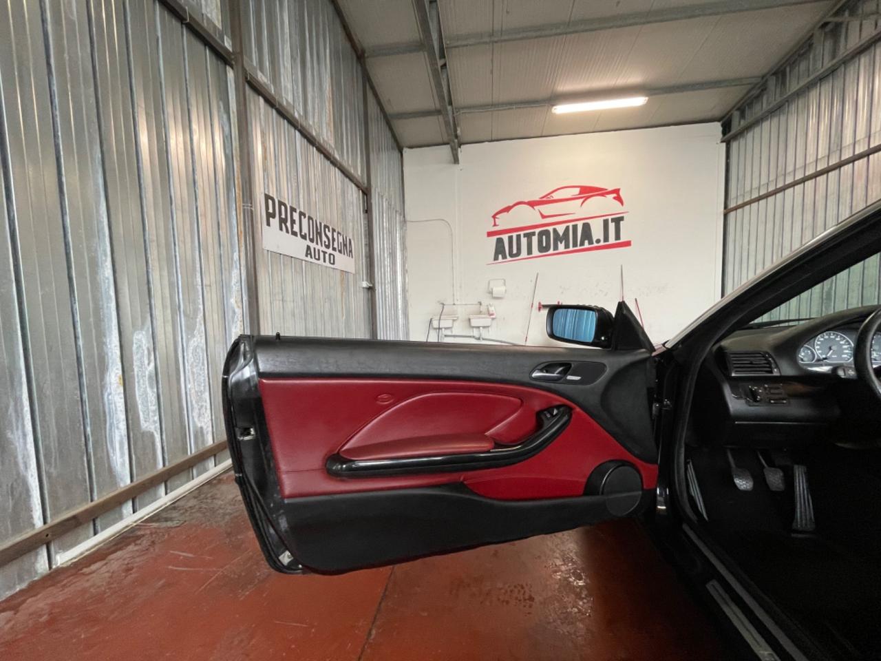 Bmw 330 CI cat Cabrio pelle rossa assetto