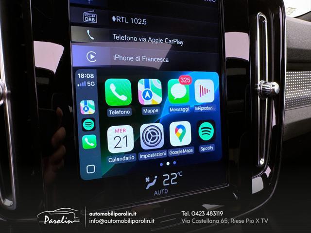 VOLVO XC40 D3 AWD Geartronic R-design Tetto-Telecamera-Park