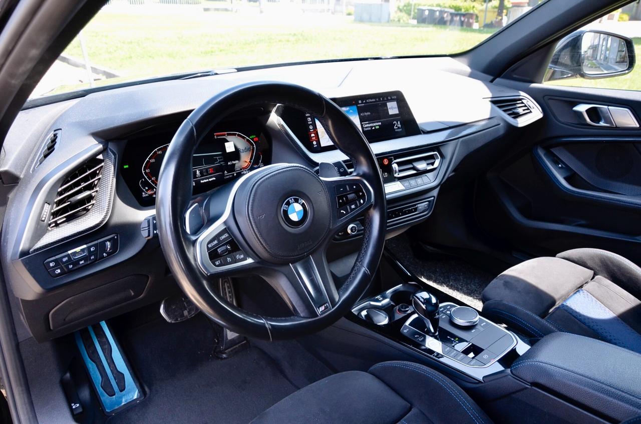 BMW 118d MSPORT 5p 150cv AUTO, SERVICE UFF BMW, UNICOPROP, UFF ITALIANA, PACCHETTO SERVICE, 19", SEDILI A GUSCIO, APPLE ANDROID, PERMUTE