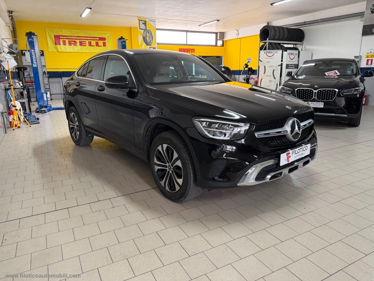 MERCEDES-BENZ GLC 300 de 4M Plug-in hyb. Coupé Sport PELLE - FARI LED FULL!!