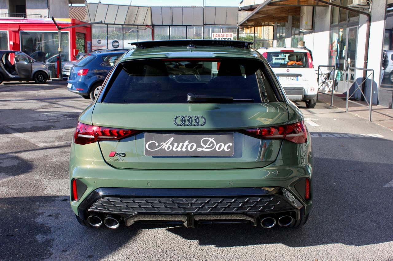 Audi S3 SB TFSI QUATTRO STR TETTO APRIBILE PANORAMICO INTERNI SPORTIVI S LINE 4X4