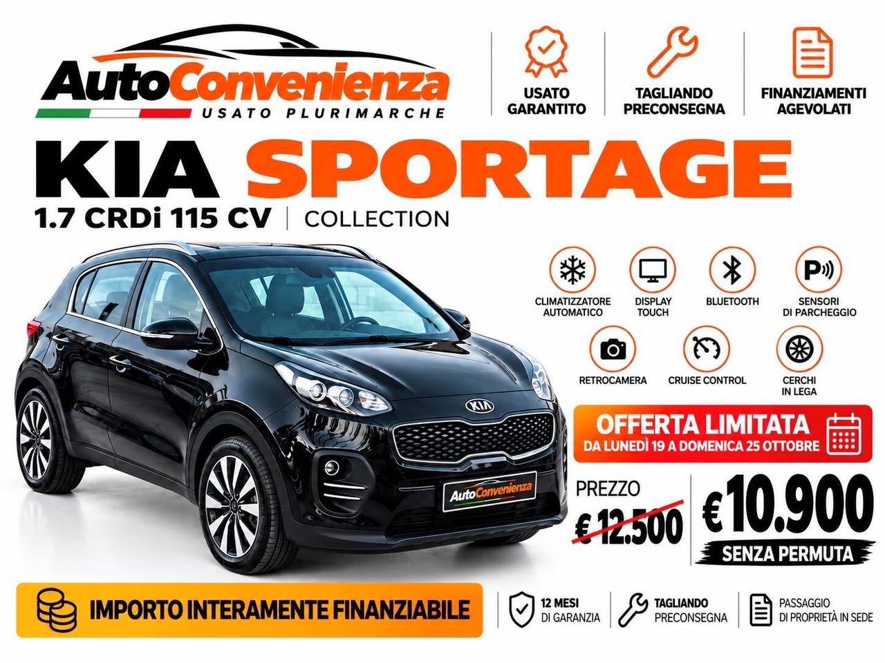 Kia Sportage 1.7 CRDI 2WD Cool OFFERTA LIMITATA