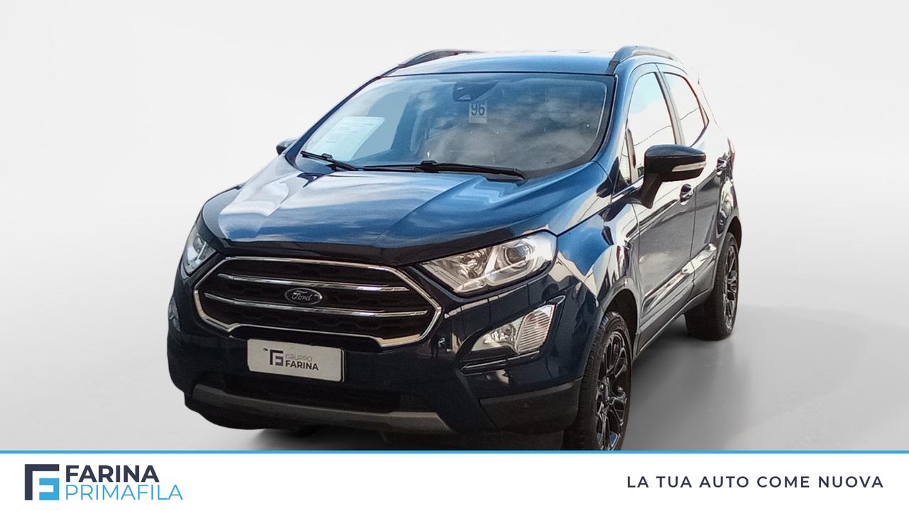 FORD EcoSport 2018 - EcoSport 1.0 ecoboost Titanium s&s 125cv my2