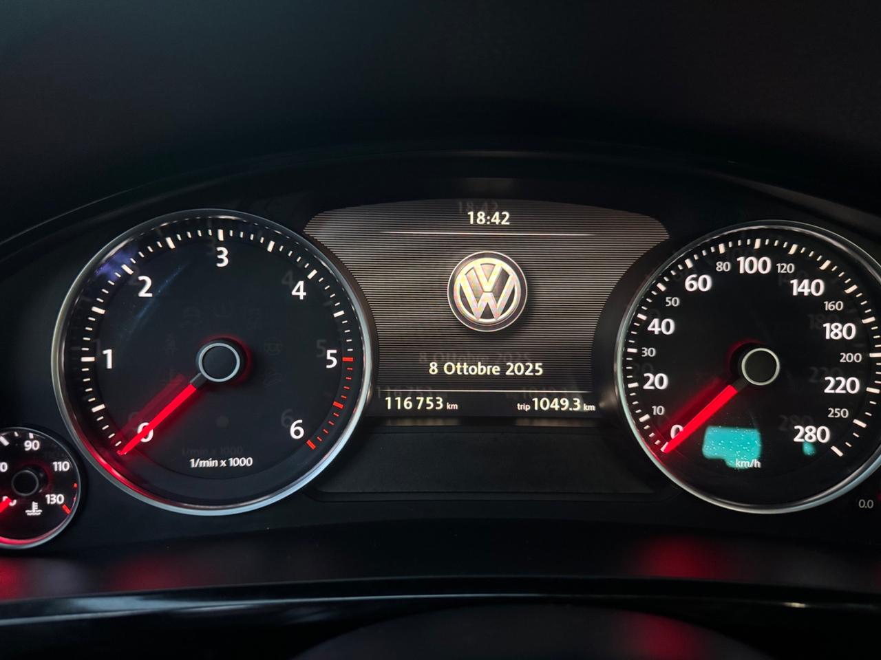 VW Touareg 3.0 TDI 262 CV tip. BlueMotion GARANZIA 12 MESI