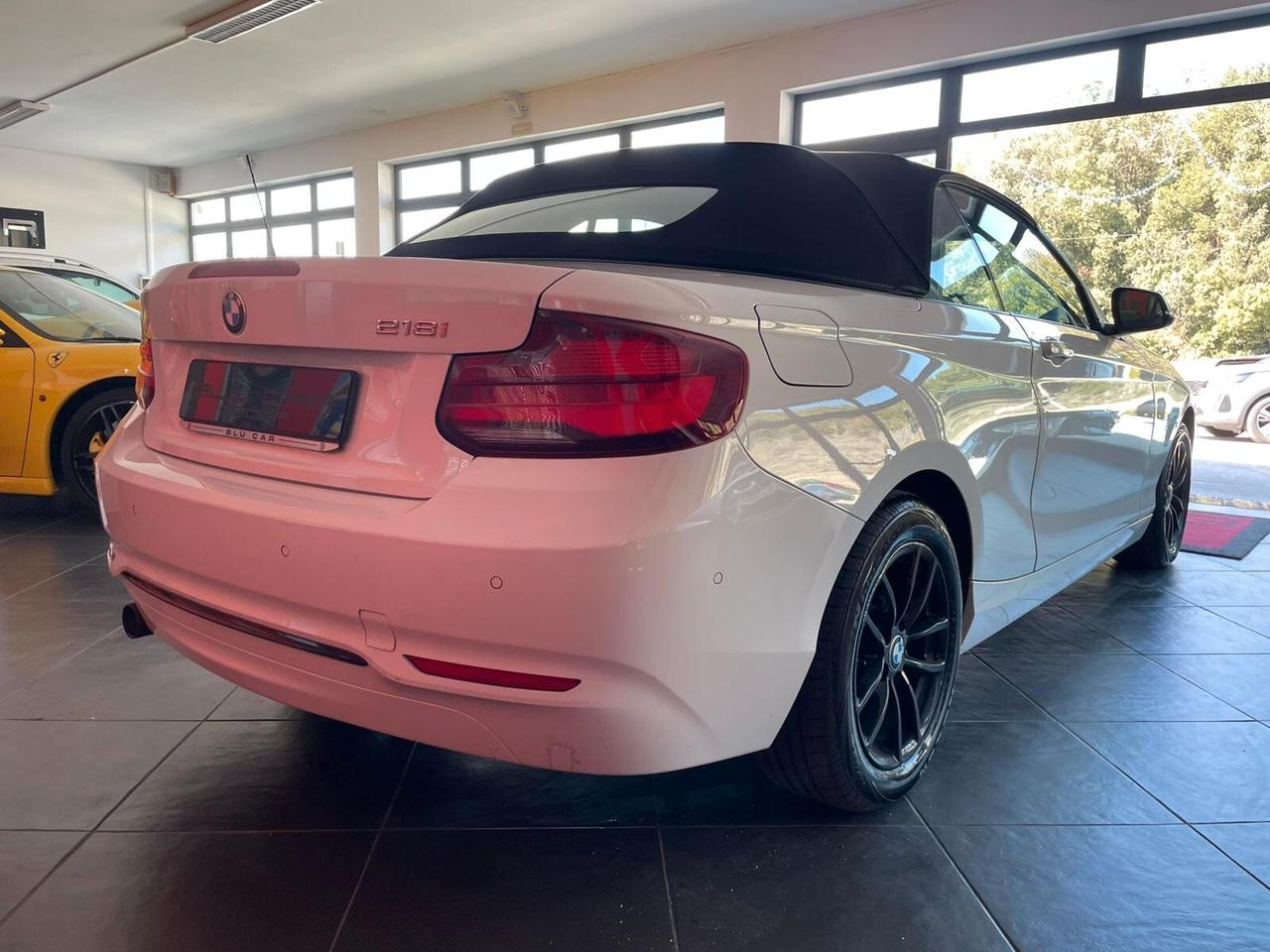 BMW 218i CABRIO LUXURY 136cv AUT