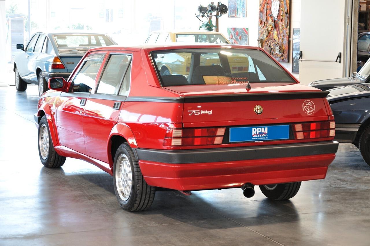 Alfa Romeo 75 2.0i Twin Spark A.S.N. ASI con CRS e RIAR