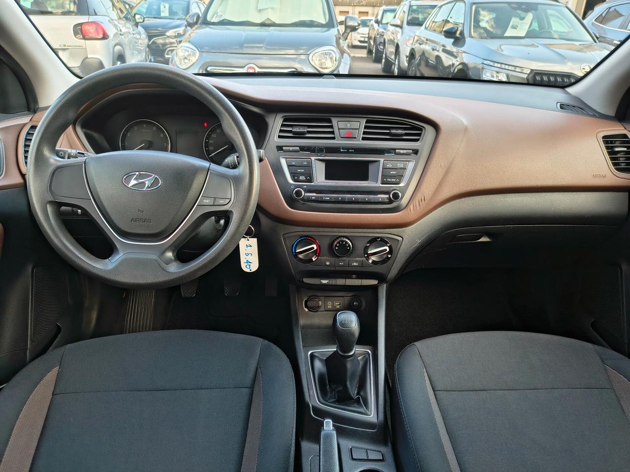 HYUNDAI I20 1.2 GPL UNICOPROPRIETARIO ANNO 2017