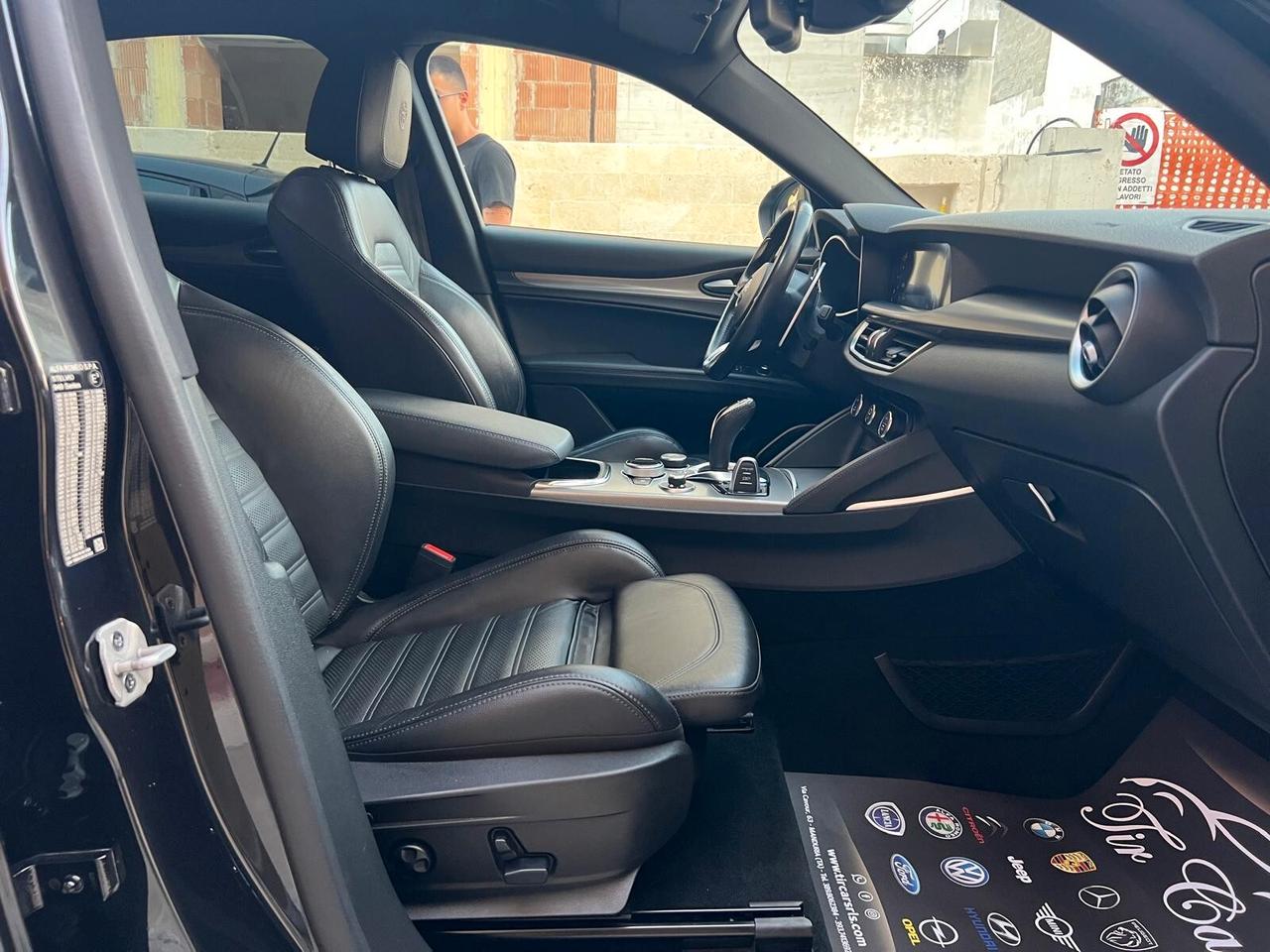 ALFA ROMEO STELVIO VELOCE 2.2 210CV Q4 PELLE NAVI CAM ANNO 2021