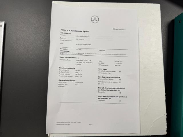 MERCEDES-BENZ A 45 S AMG A 45S AMG 4Matic+ Premium / TETTO / 360° / Night