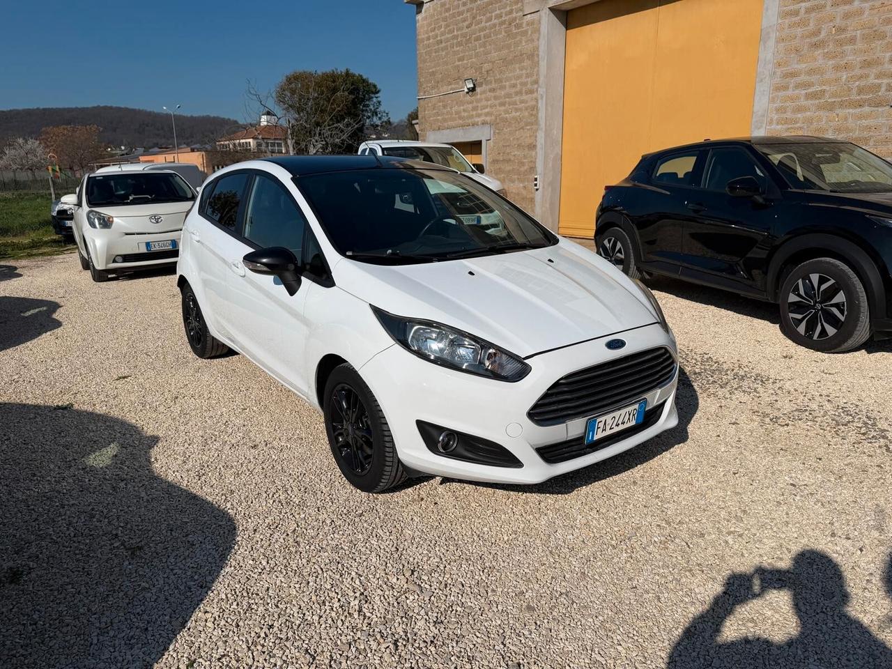 Ford Fiesta Cambio Automatico Black & White