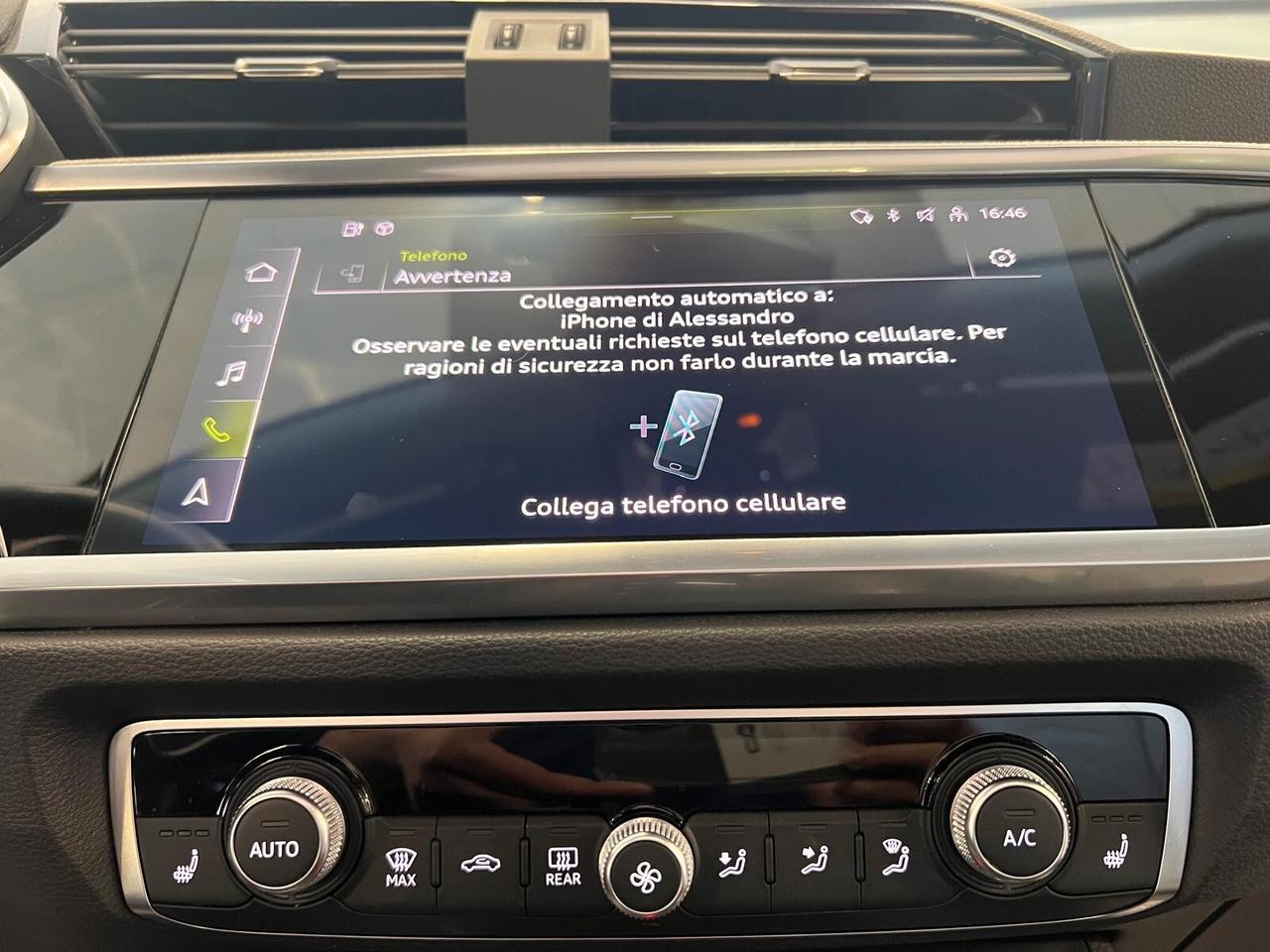 AUDI Q3 45 SPORTBACK 1.4 TFSI E S-LINE 150CV TETTO PELLE NAVI ANNO 2021