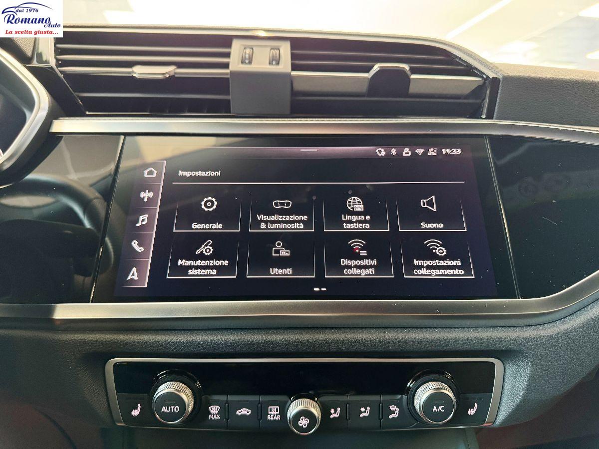 Audi Q3 SPB 35 TDI S tronic Identity Black /PELLE/R20