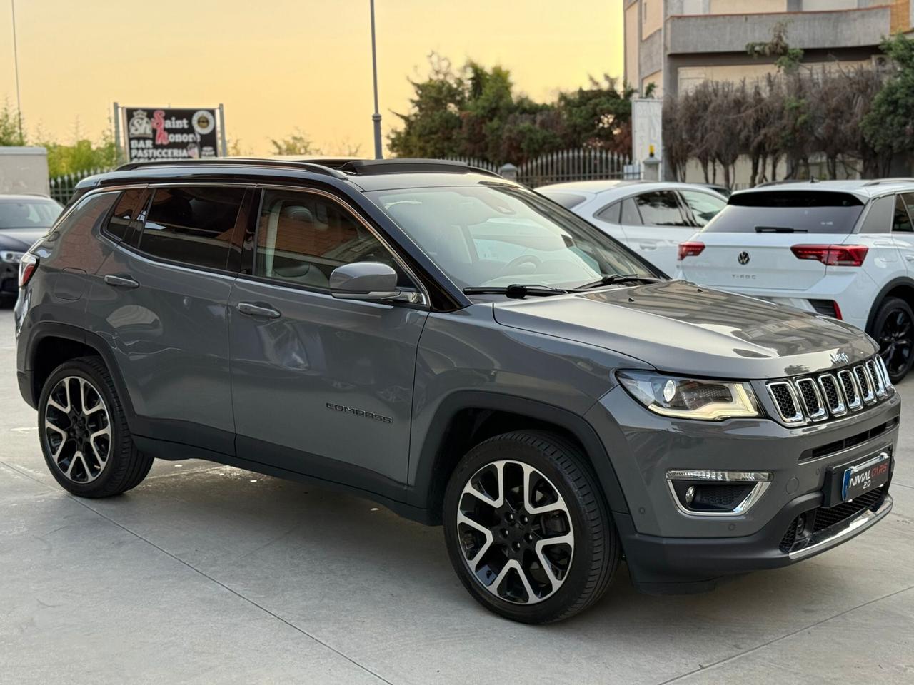 Jeep Compass 2.0MJT 4WD MANUALE-TETTO-CAMERA-PELLE-NAVI