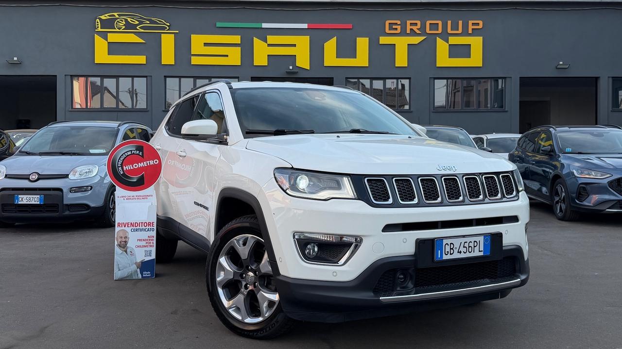 JEEP COMPASS 4WD 2.0 MJT LIMITED AT9 140CV - FULL LED, PELLE, CAR PLAY, NEOPATENTATI