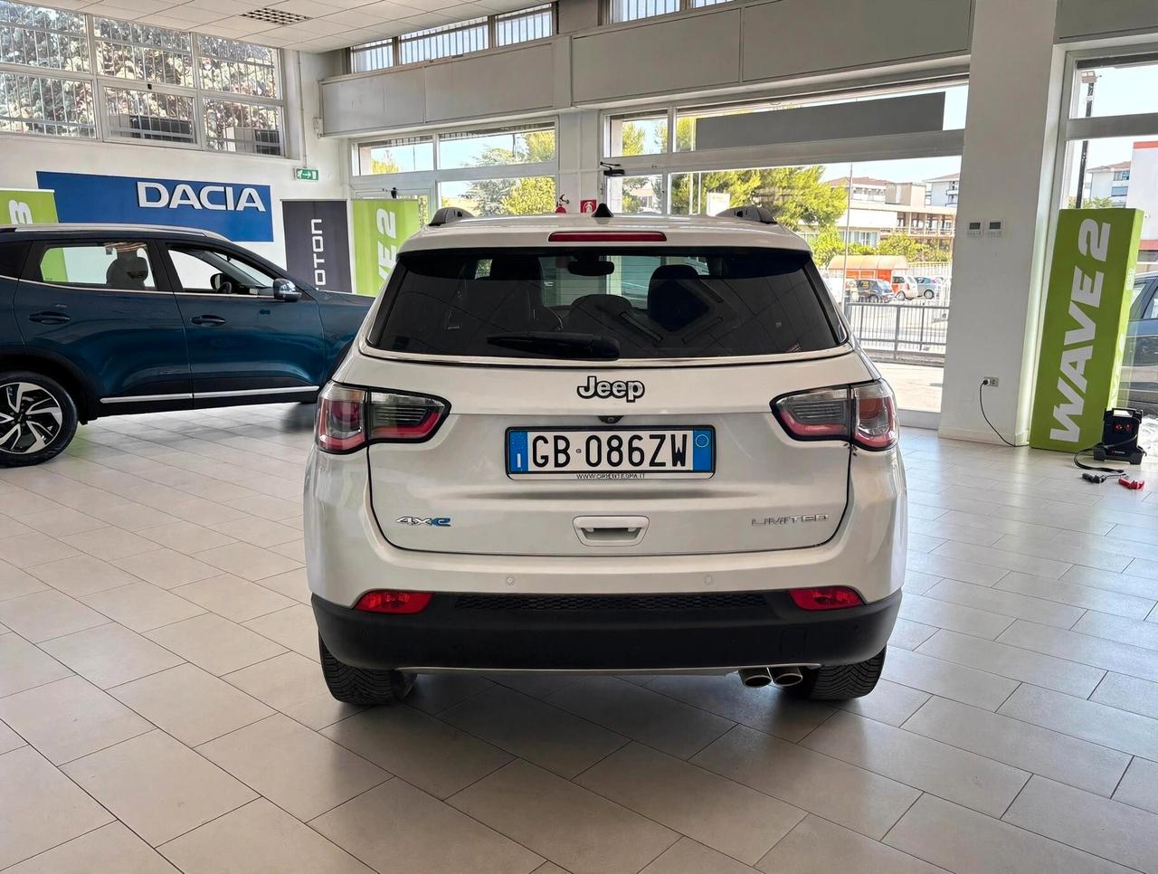 Jeep Compass 1.3 Turbo T4 190 CV PHEV AT6 4xe Limited