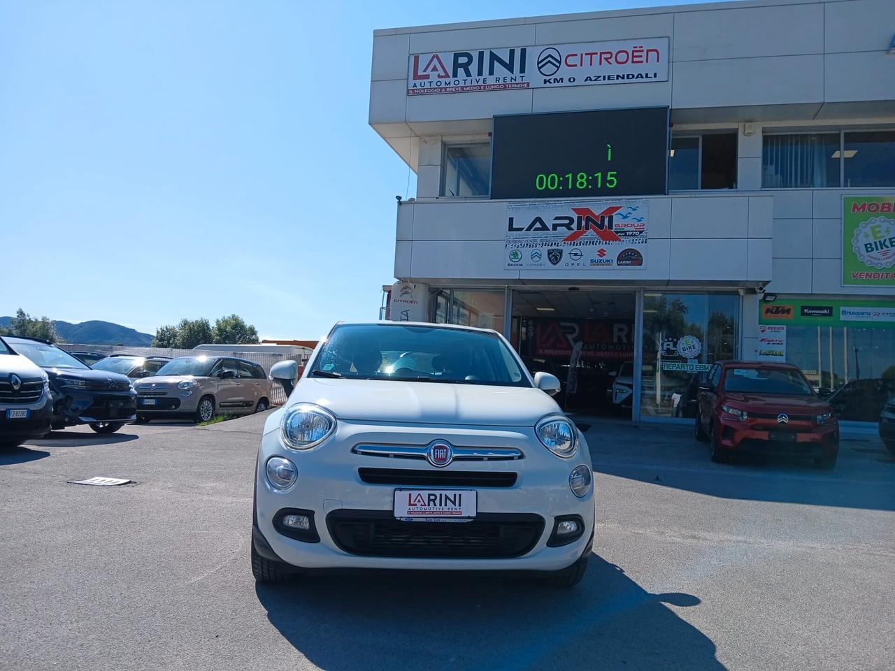 FIAT 500X 1.6 Diesel 120CV – 97.531 km – Bianco – Neopatentati